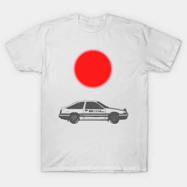 Japan Pride, AE86 T-Shirt by RodeoEmpire